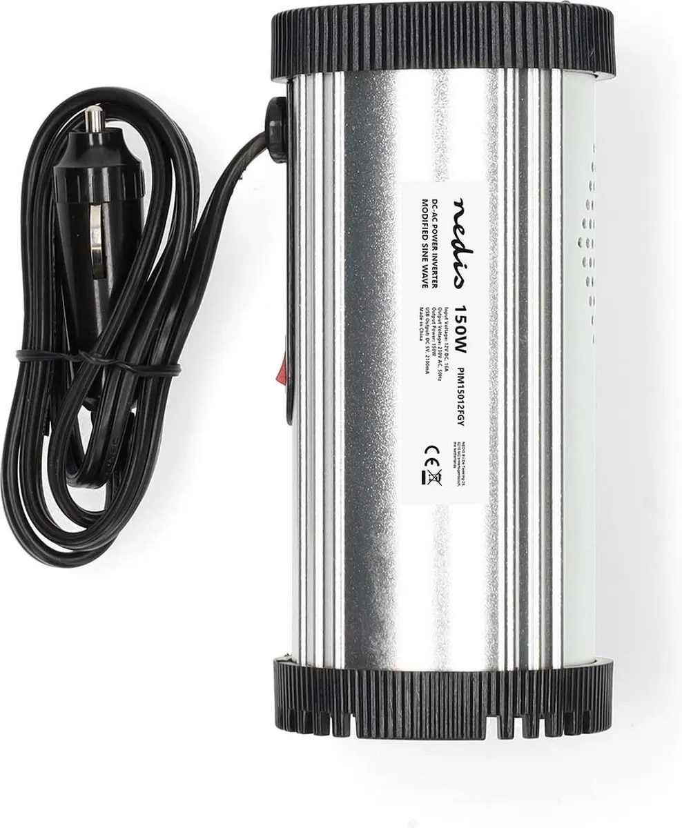 Nedis Omvormer 150W Gemodificeerde Sinusgolf 12V/230V - afbeelding 3 van 6