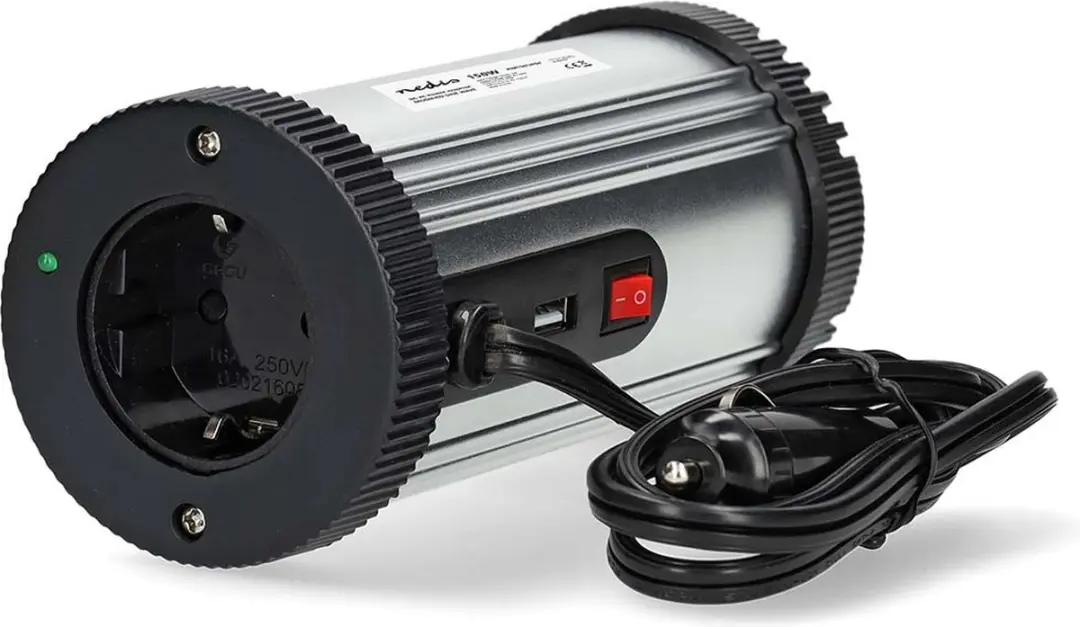 Nedis Omvormer 150W Gemodificeerde Sinusgolf 12V/230V - afbeelding 6 van 6