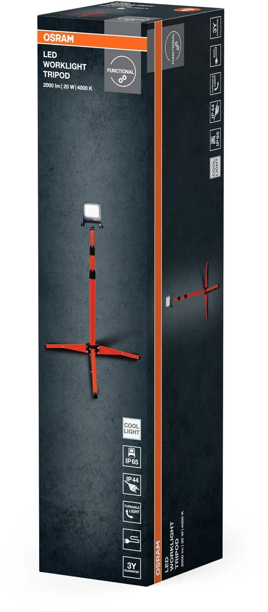 Osram LED Worklight Statief 20W 4000K - IP65