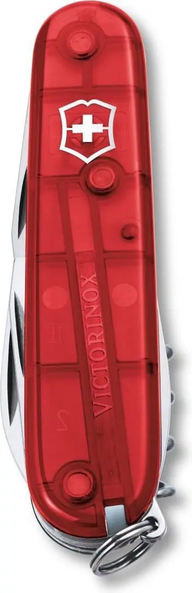 Victorinox Spartan Zakmes 1.3603.T - Transparant Rood - afbeelding 5 van 6
