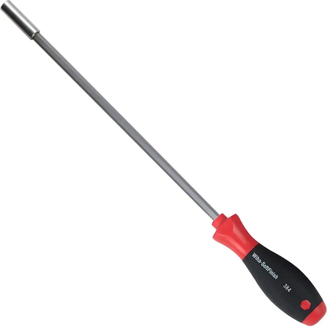 Wiha SoftFinish Schroevendraaier 300mm ¼" Magnetische Bithouder