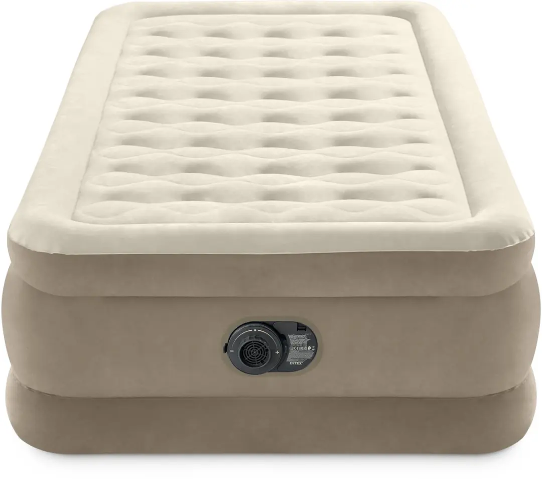 Intex Twin Ultra Plush Luchtbed met ingebouwde pomp