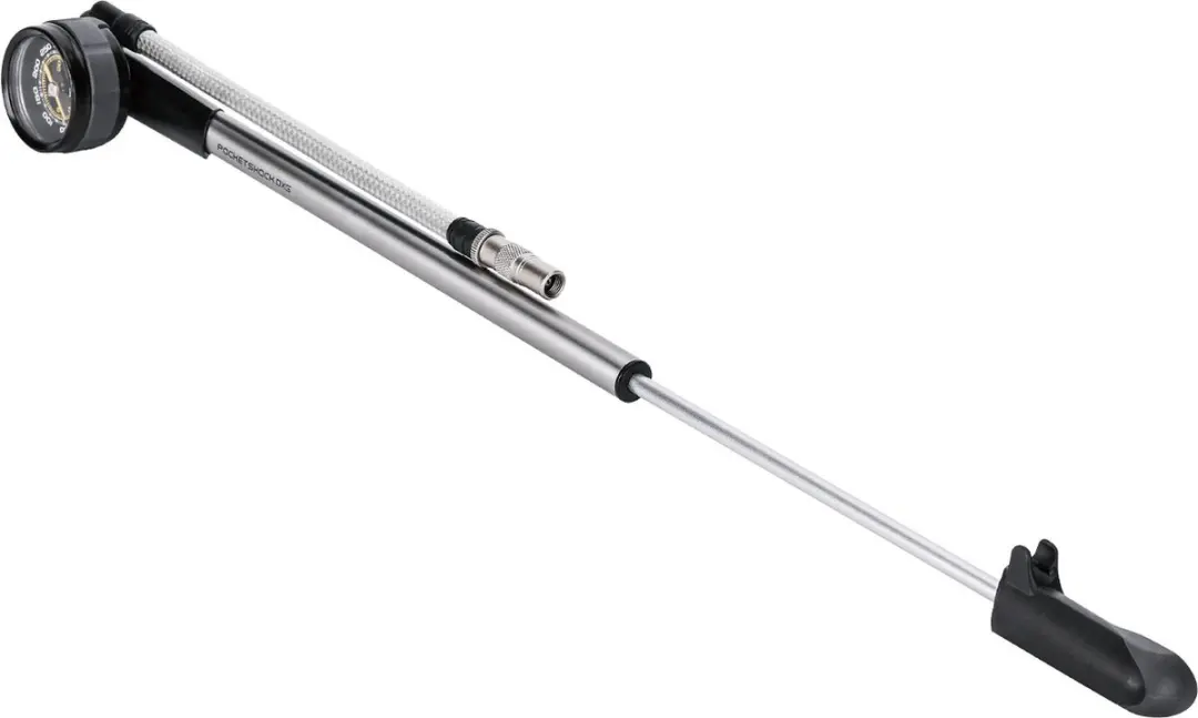 Topeak PocketShock DXG XL TPSDXG-XL2 Handpomp - Zwart/Zilver - afbeelding 4 van 4