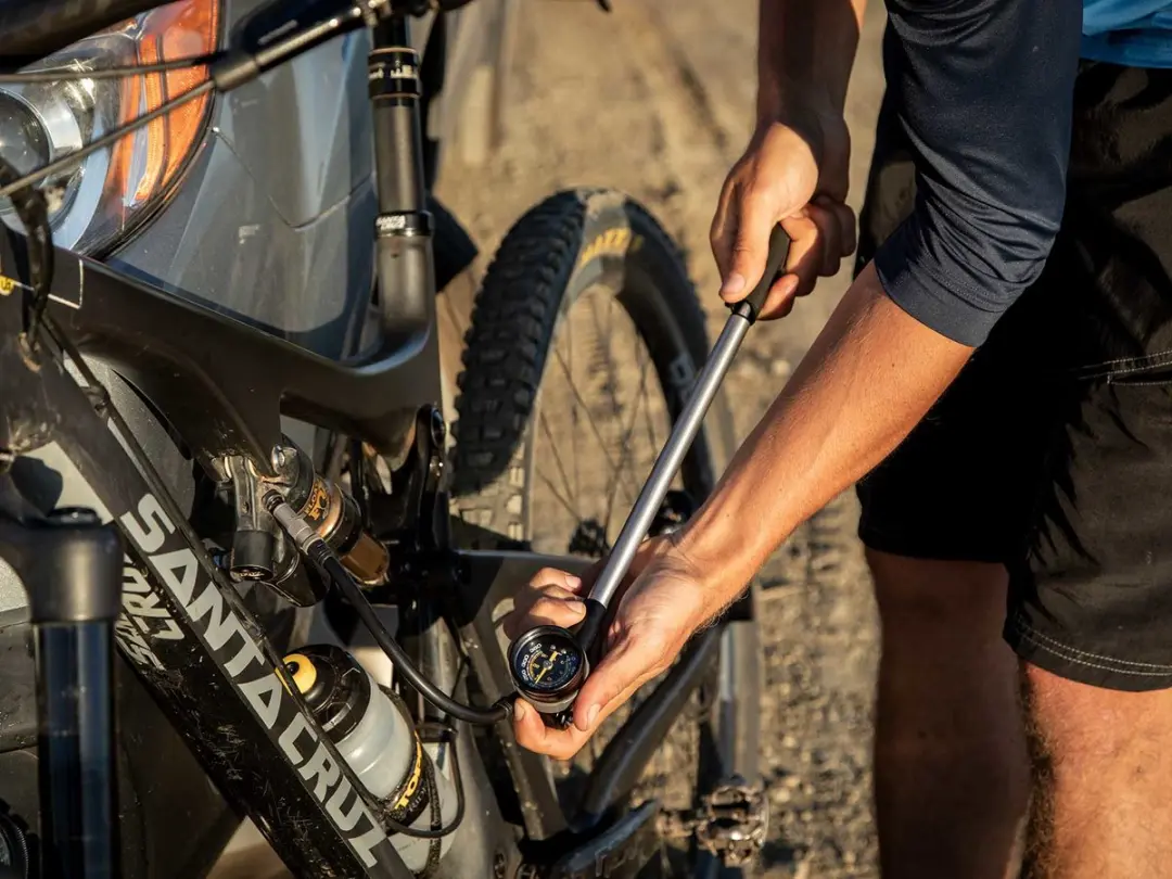 Topeak PocketShock DXG XL TPSDXG-XL2 Handpomp - Zwart/Zilver - afbeelding 2 van 4