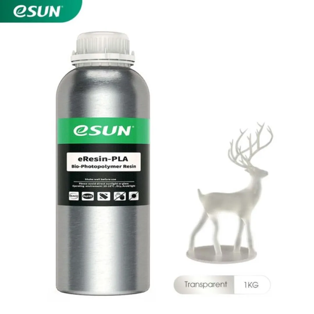ESUN eResin-PLA Filament Transparant 1kg