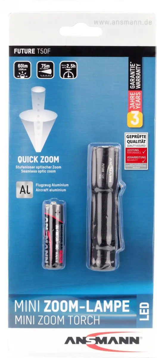 Ansmann Focus T50F LED Zaklamp