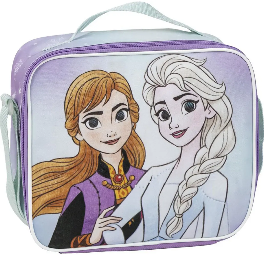 Frozen Elsa & Anna Thermo Lunchtas voor School of Dagje uit (22x21x8 cm)