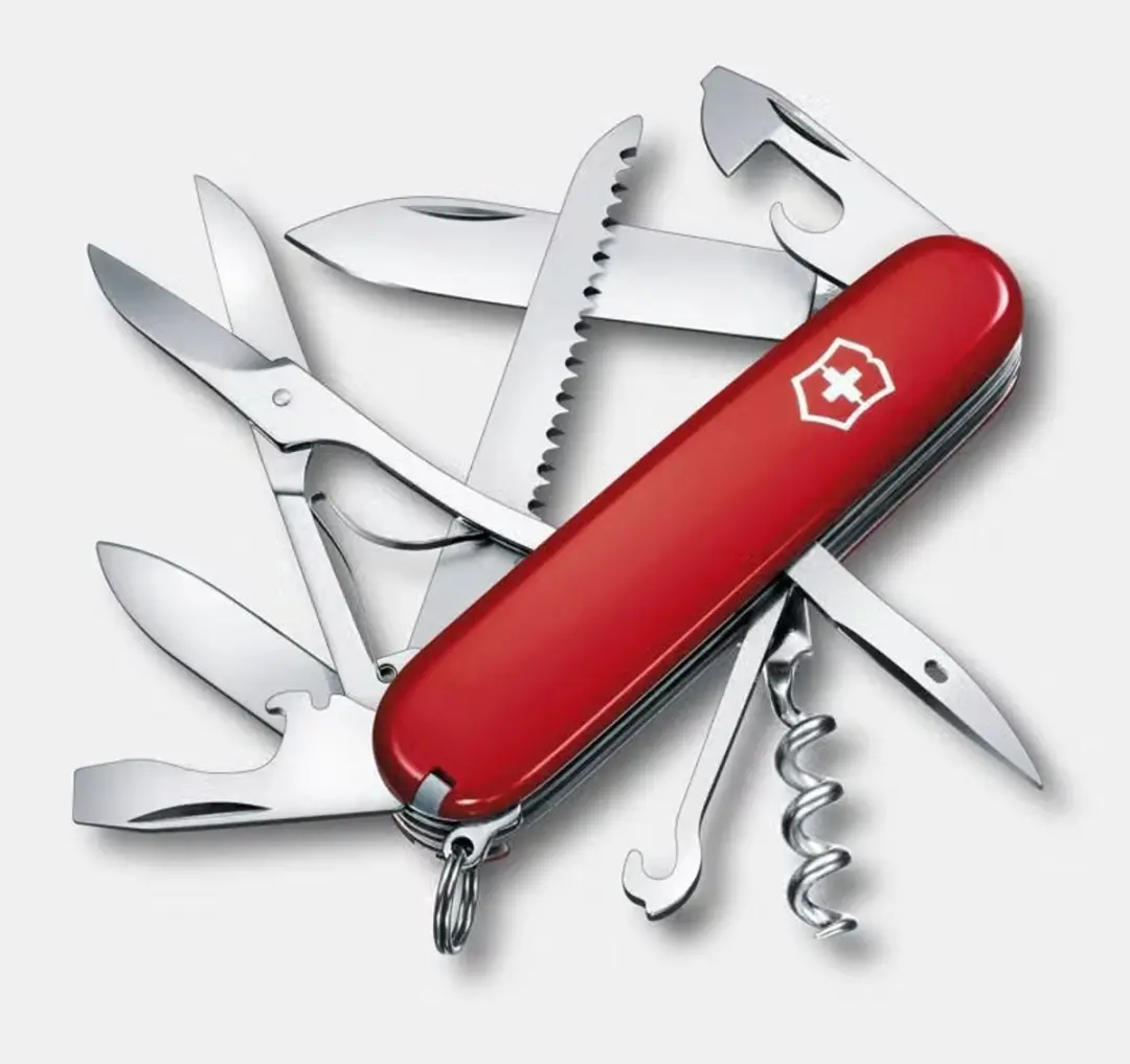 Victorinox Huntsman Zakmes - 15 Functies - Rood - afbeelding 5 van 6