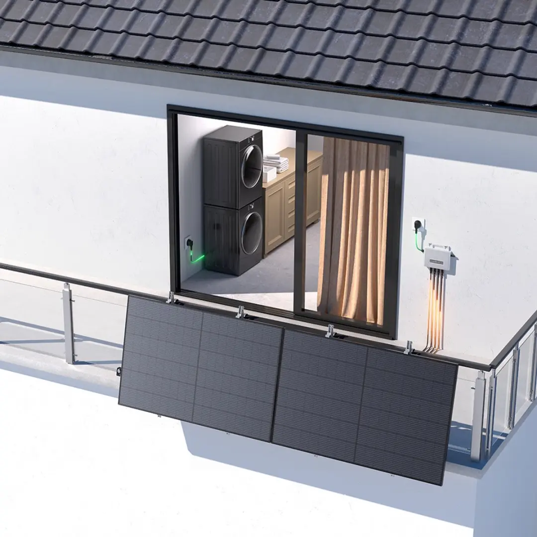 EcoFlow STREAM EFStreamMI800W+AC5M+PV3M*4 Micro-omvormer - Grijs - afbeelding 5 van 6