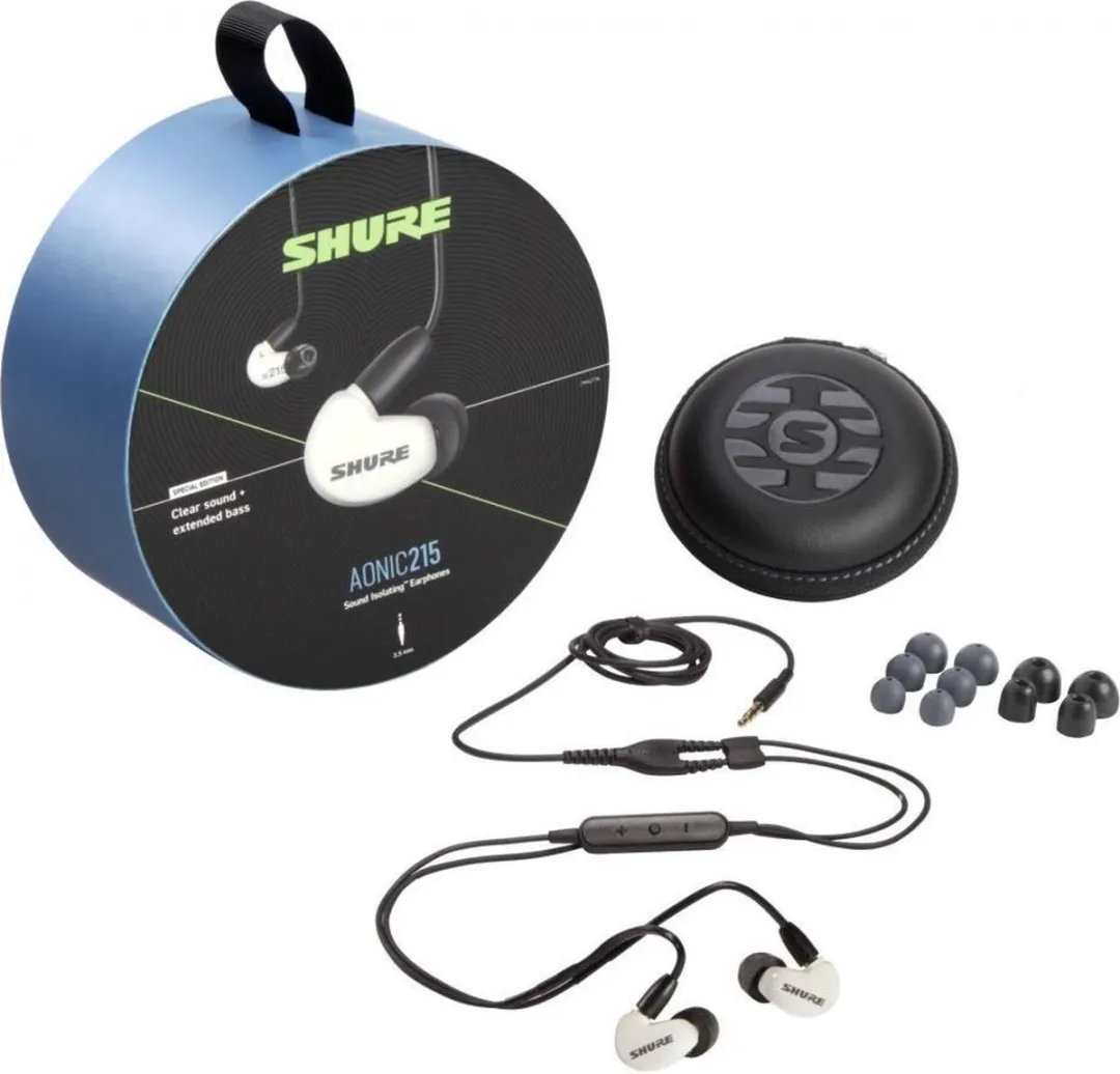 Shure AONIC 215 In-Ear Headset - Multicolor