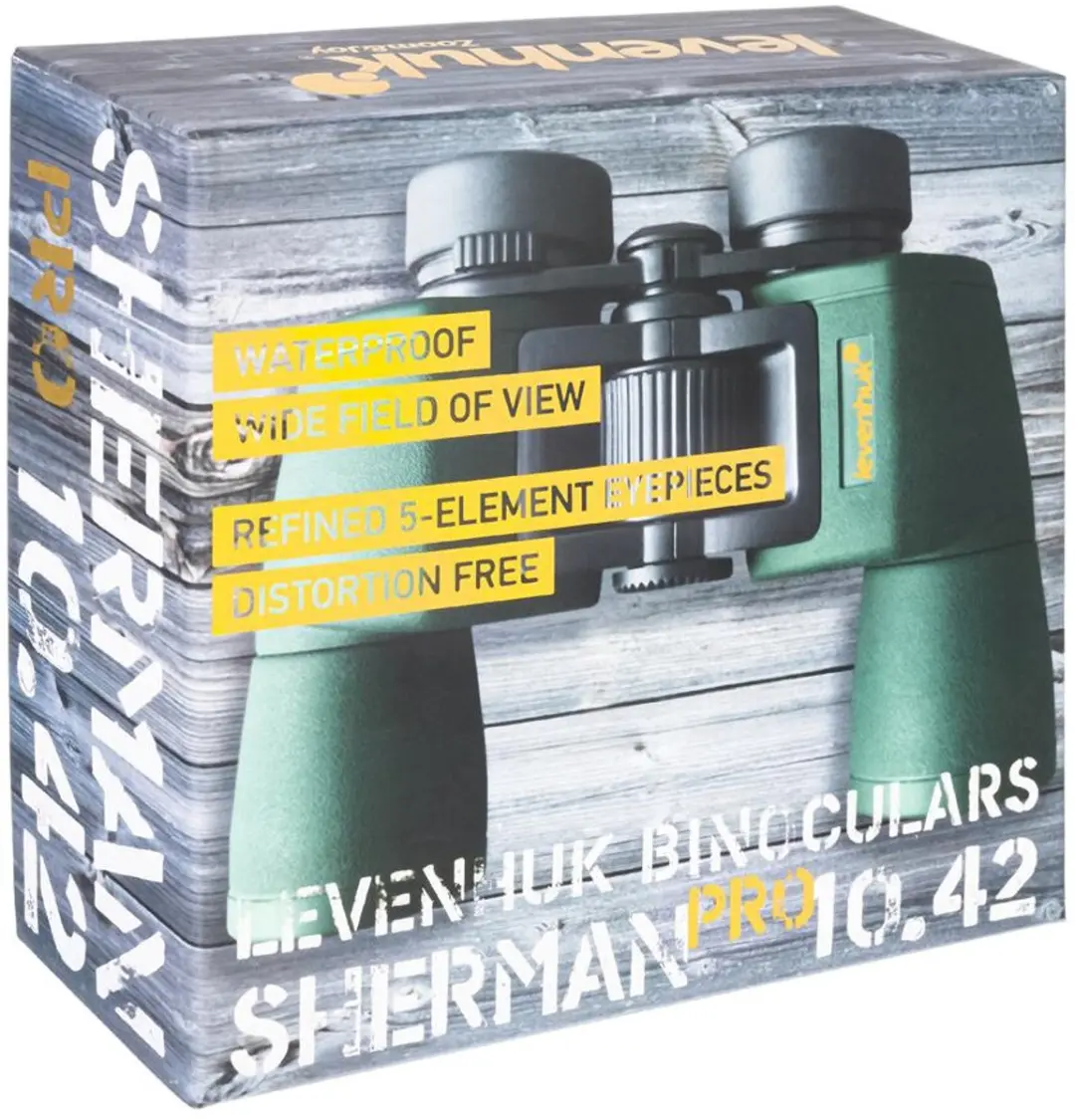 Levenhuk Sherman PRO 10x42 Verrekijker - afbeelding 3 van 6