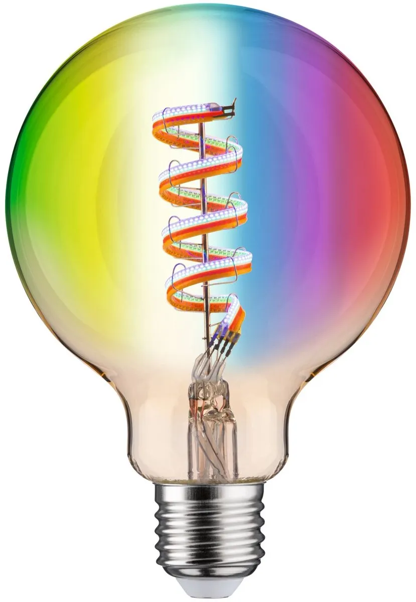 Paulmann Filament LED Globe G95 E27 470lm RGBW - 6,3W - Goud