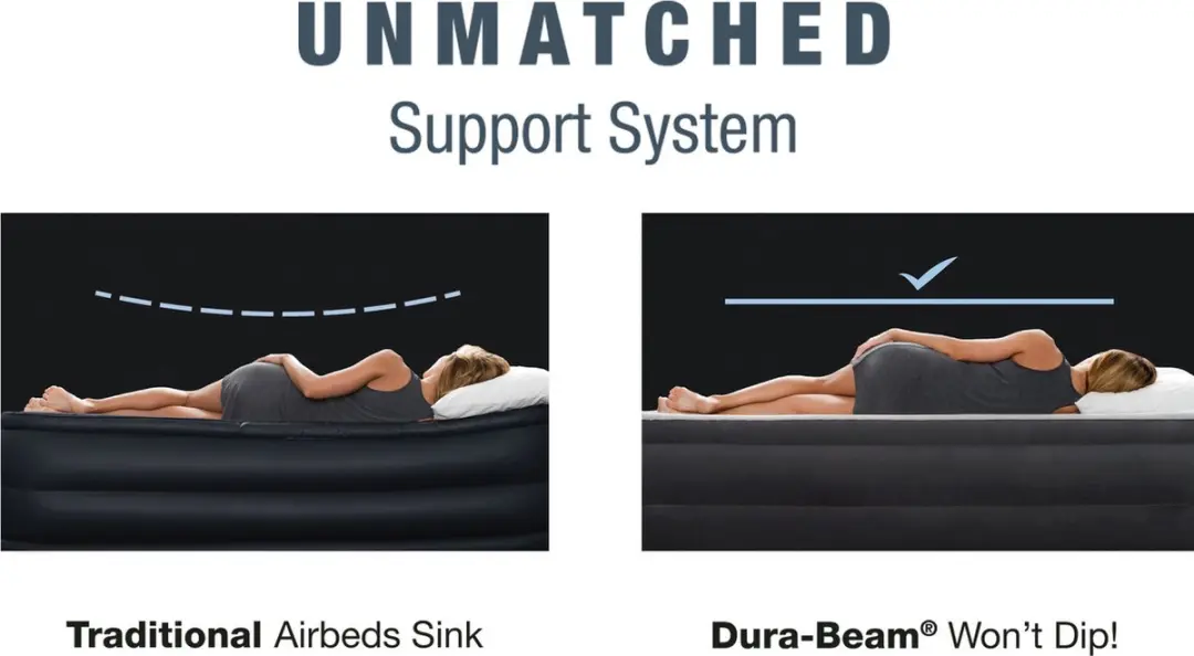 Intex Queen Ultra Plush Headboard Luchtbed 64448ND - afbeelding 4 van 6