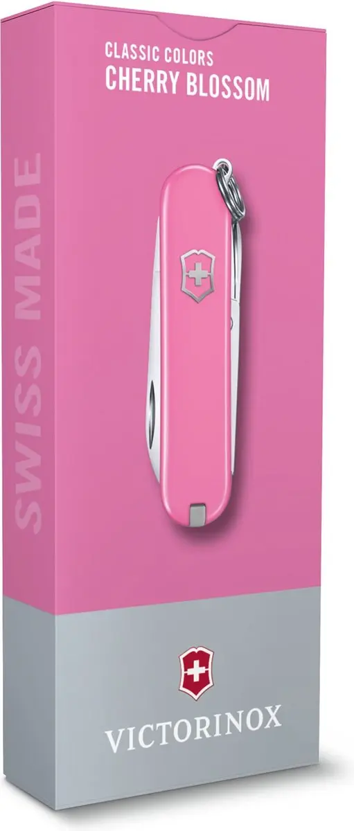 Victorinox Classic SD 0.6223.51G Zakmes - Cherry Blossom - afbeelding 4 van 5