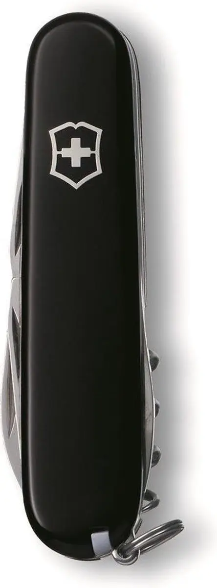 Victorinox Huntsman Zwitsers Zakmes - 15 Functies - Zwart - afbeelding 5 van 5