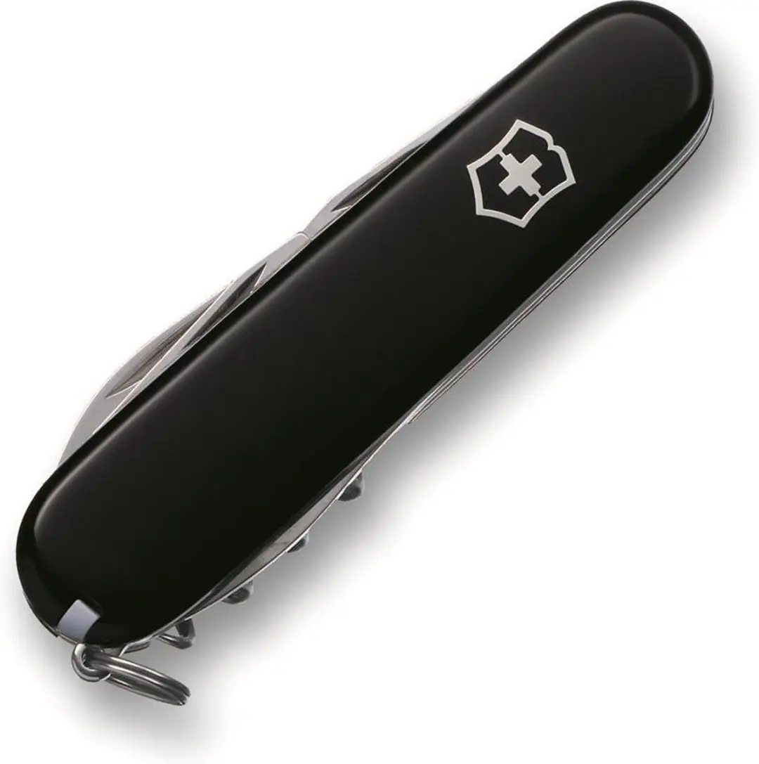 Victorinox Huntsman Zwitsers Zakmes - 15 Functies - Zwart - afbeelding 4 van 5