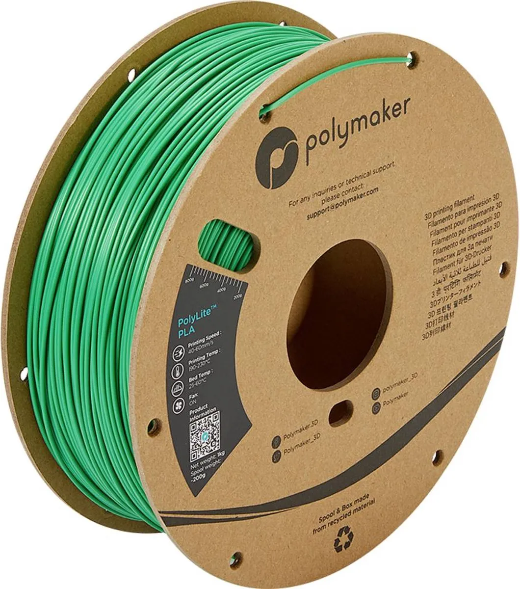 Polymaker PolyLite PLA Filament 1.75mm 1000g
