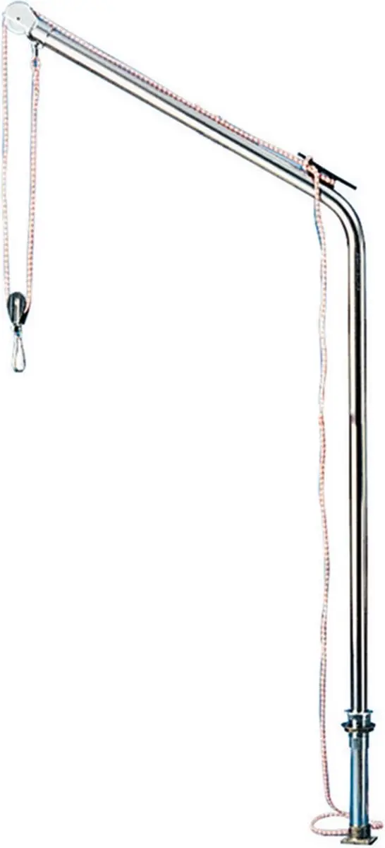 Osculati draaibare RVS Davit Ø40mm 125kg