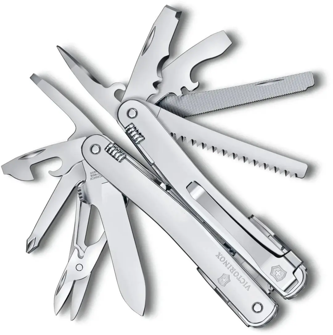 Victorinox Swiss Tool Spirit MX Clip Multitool - Zilver - afbeelding 6 van 6