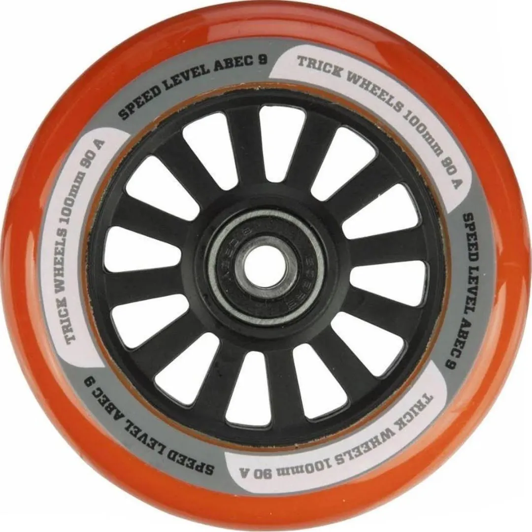 Stiga Step Tx Advance Step - 2 Wielen 5.9" - Zwart/Oranje