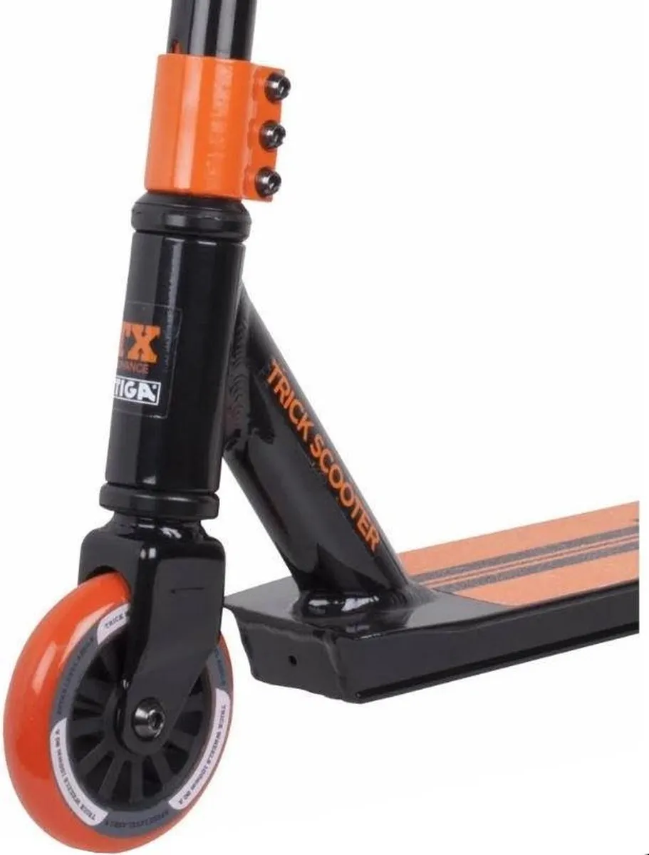 Stiga Step Tx Advance Step - 2 Wielen 5.9" - Zwart/Oranje