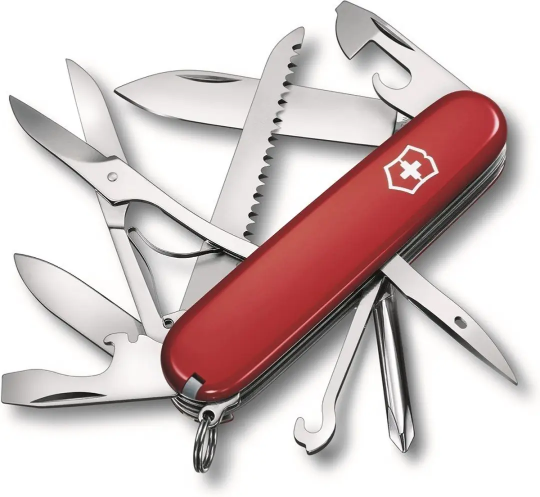 Victorinox Fieldmaster Zwitsers Zakmes 1.4713 - 15 Functies - Rood - afbeelding 3 van 5