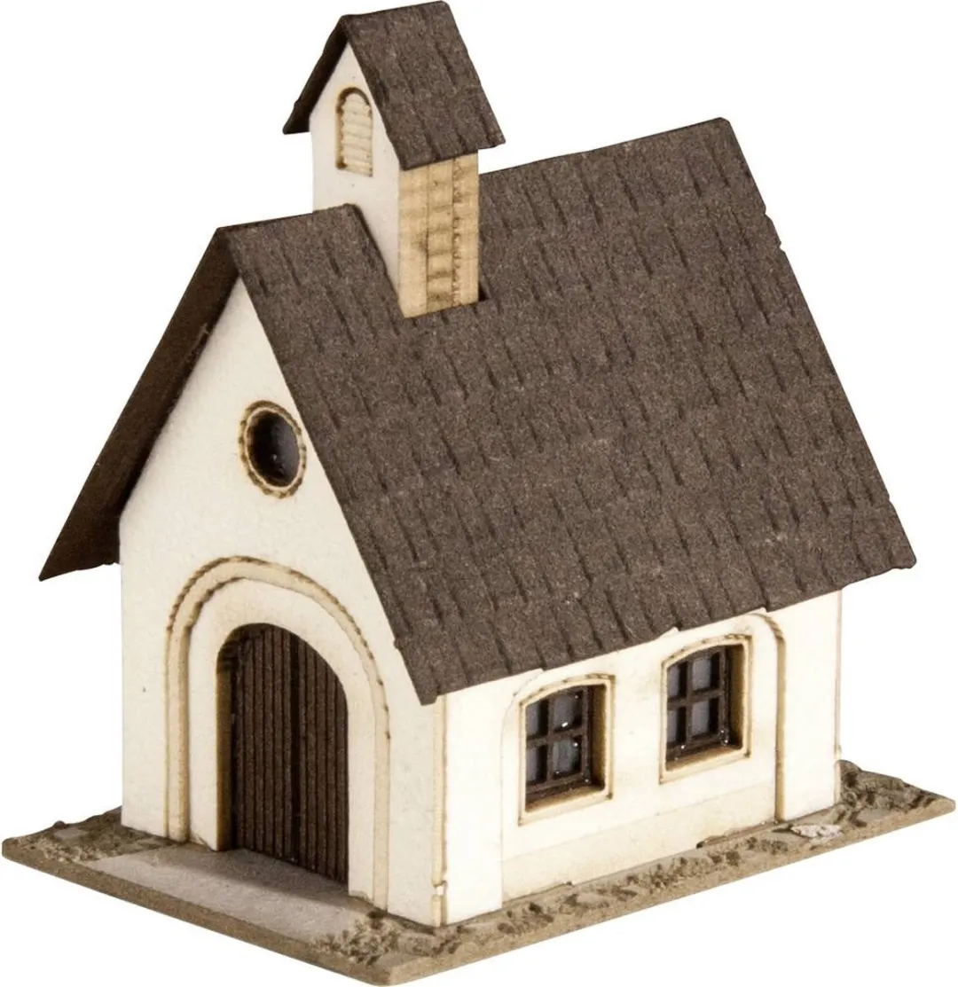 NOCH 44315 Z Gebouwset - Schaal Z - Bruin/Wit