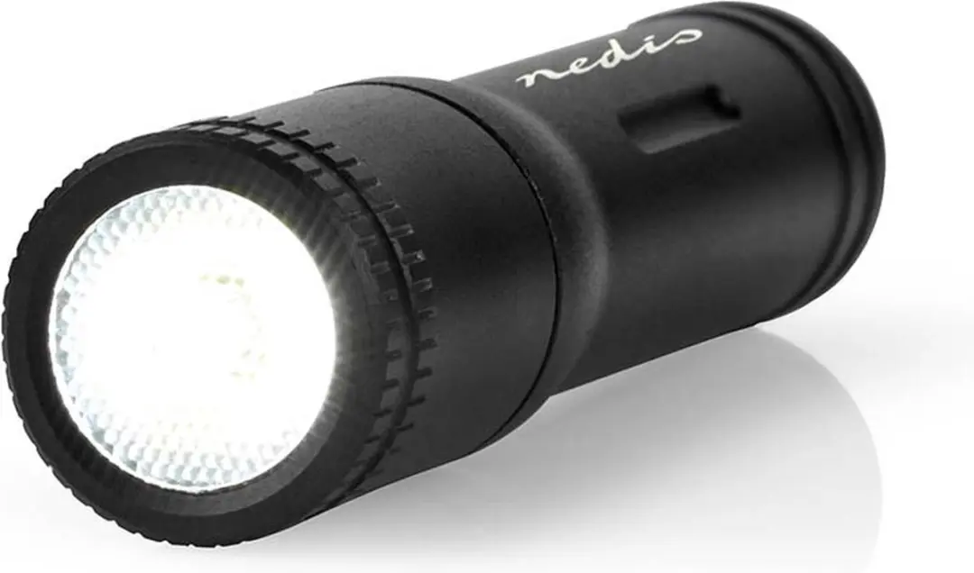 Nedis LED-zaklamp - 100 lm - 35 m - Zwart - afbeelding 6 van 6