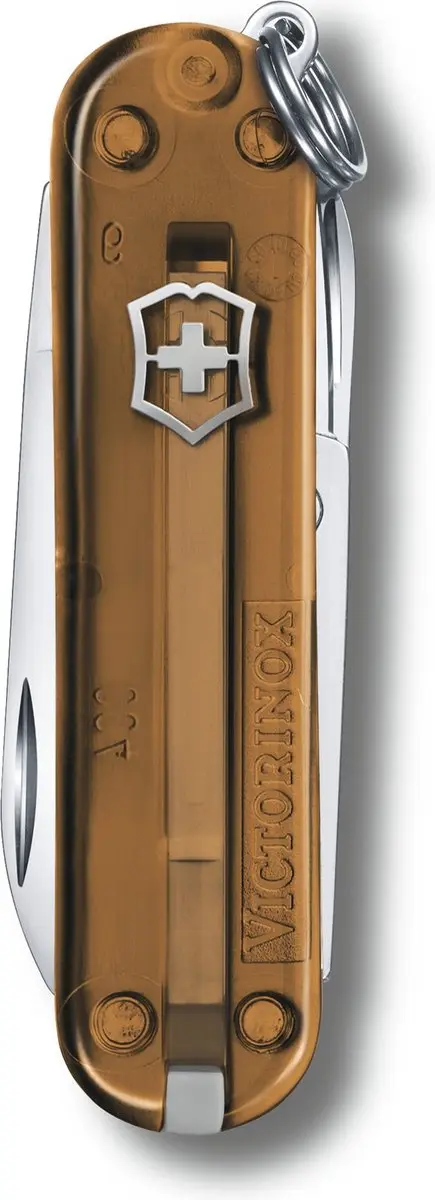 Victorinox Classic SD Zakmes 0.6223.T55G - Chocolate Fudge - afbeelding 2 van 4