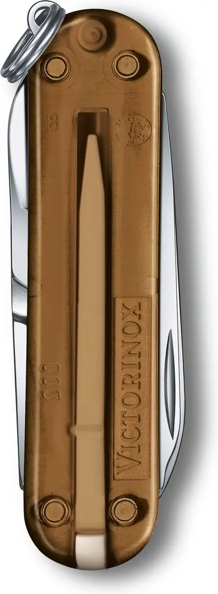 Victorinox Classic SD Zakmes 0.6223.T55G - Chocolate Fudge - afbeelding 3 van 4