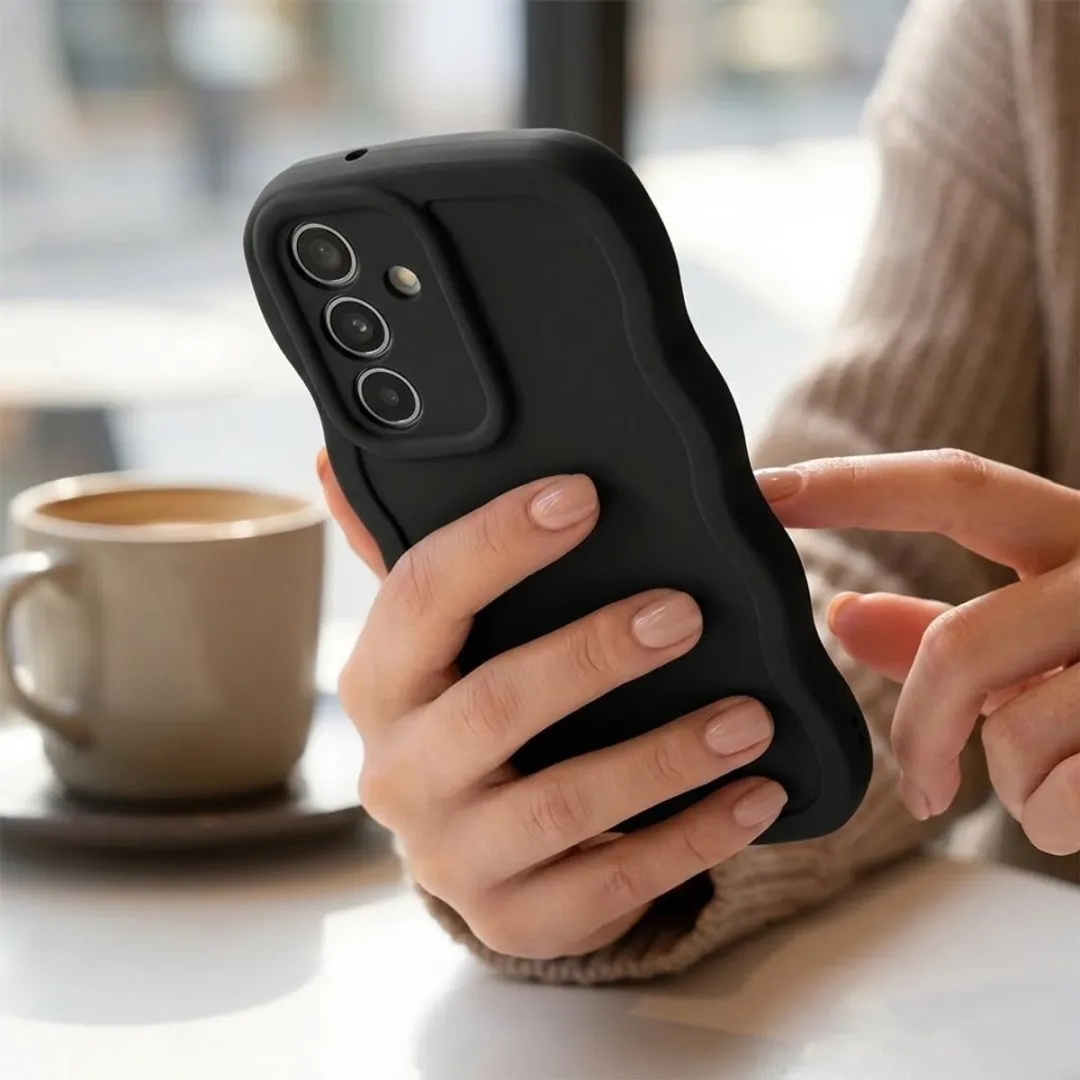 NUVEX Siliconen Hoesje Samsung Galaxy S25 - 6 Stuks Mintgroen/Zwart/Roze - afbeelding 6 van 6