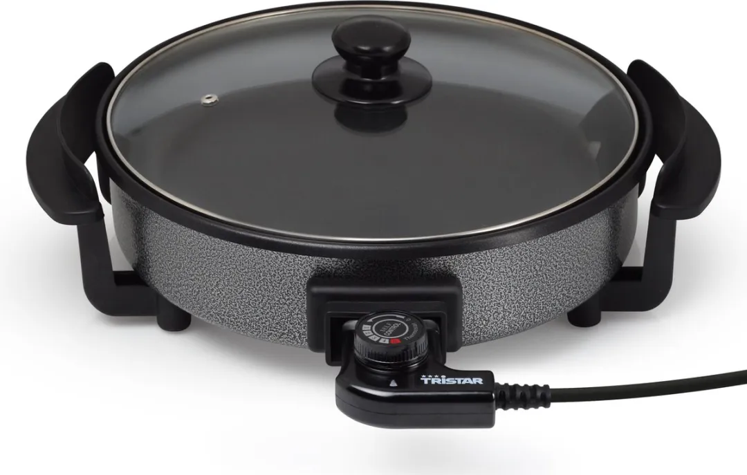 Tristar PZ-2963 Elektrische Hapjespan 1500W - Ø30cm - Zwart