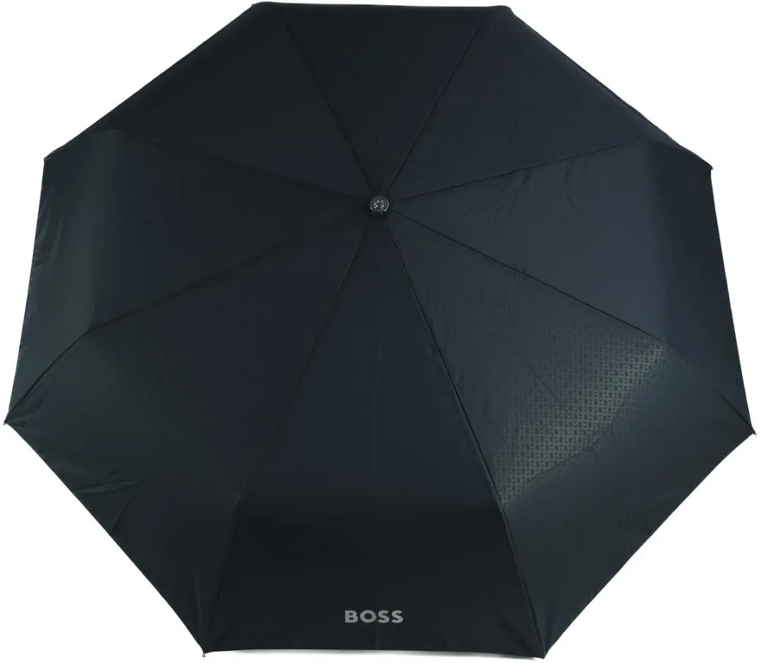 HUGO BOSS Double B Pocket Paraplu 105cm - Navy - afbeelding 3 van 6