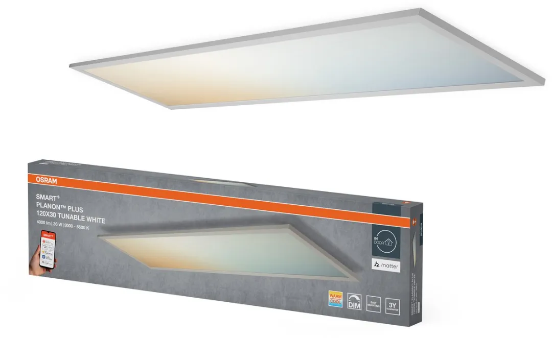 Osram SMART+ Matter Planon Plus LED Paneel 36W - 1200x300mm