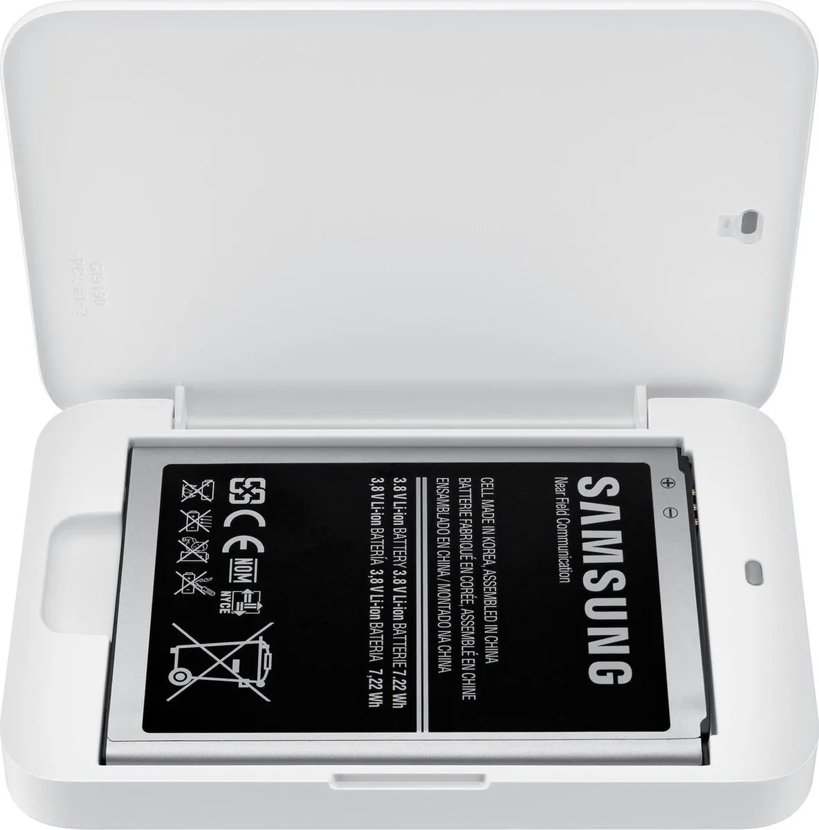 Samsung Galaxy S4 Mini Extra Batterijkit X-37385 - 1900mAh - Wit