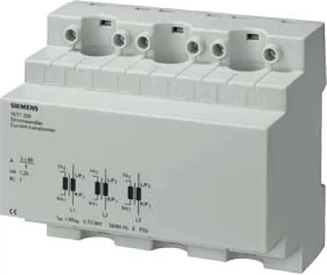 Siemens 7KT1200 Stroomtransformator 3-fasig 60A/5A - afbeelding 5 van 5
