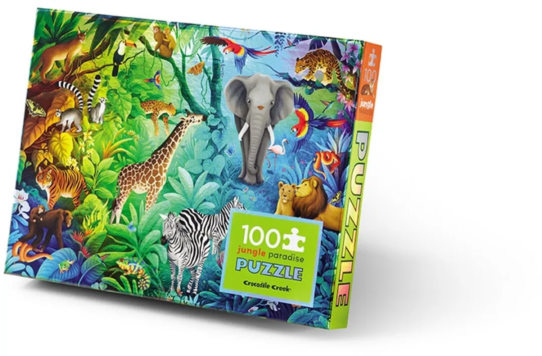 Crocodile Creek 100 Stuks Holografisch/Jungle Paradijs.