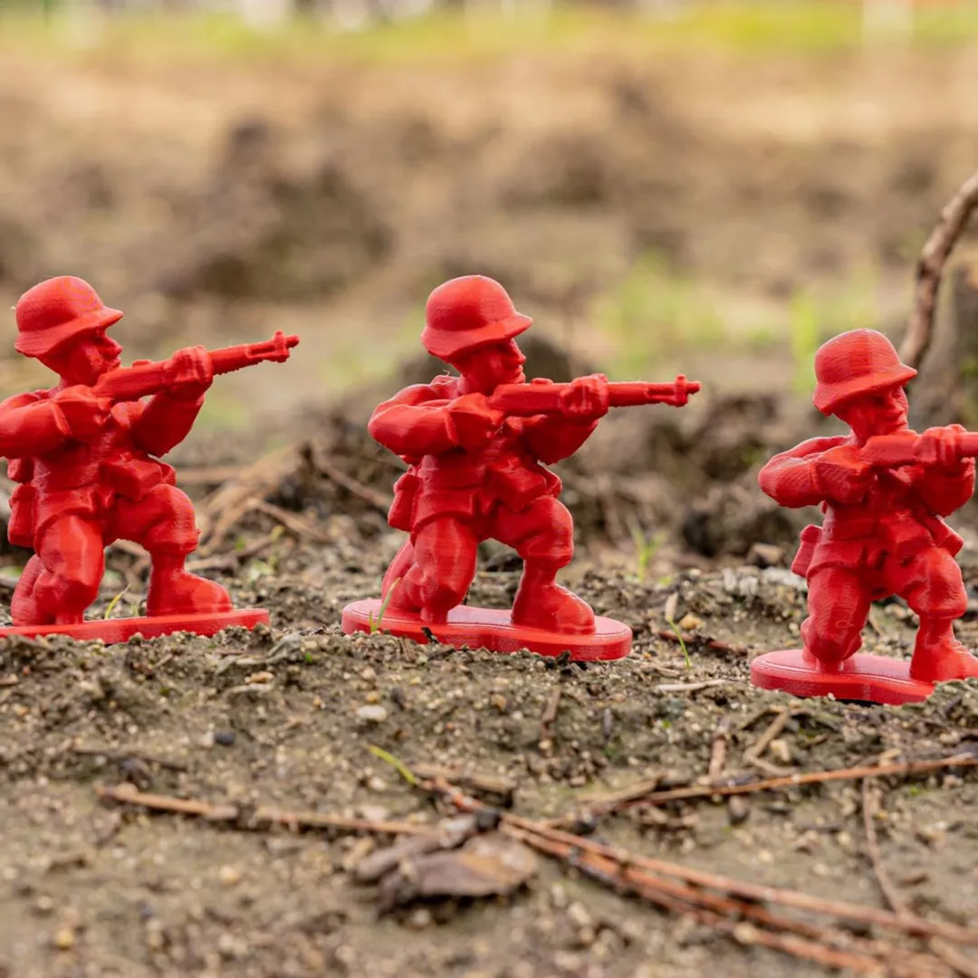 Polymaker PolyTerra PLA Matte Army Red 1.75mm
