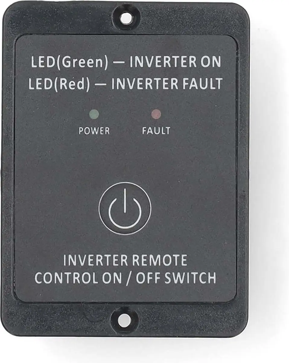 Nedis Omvormer 2000W 24V Pure Sinusgolf - Zwart - afbeelding 3 van 6