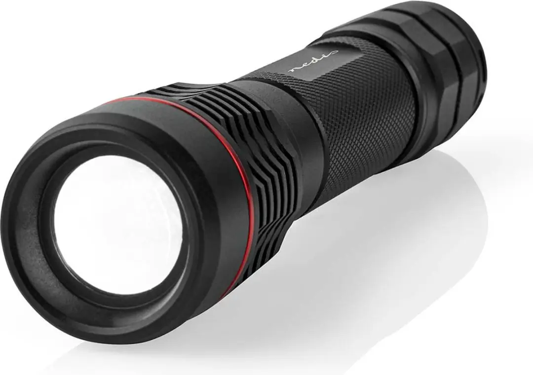 Nedis LED Zaklamp 1000 lm Oplaadbaar - Zwart - afbeelding 3 van 6
