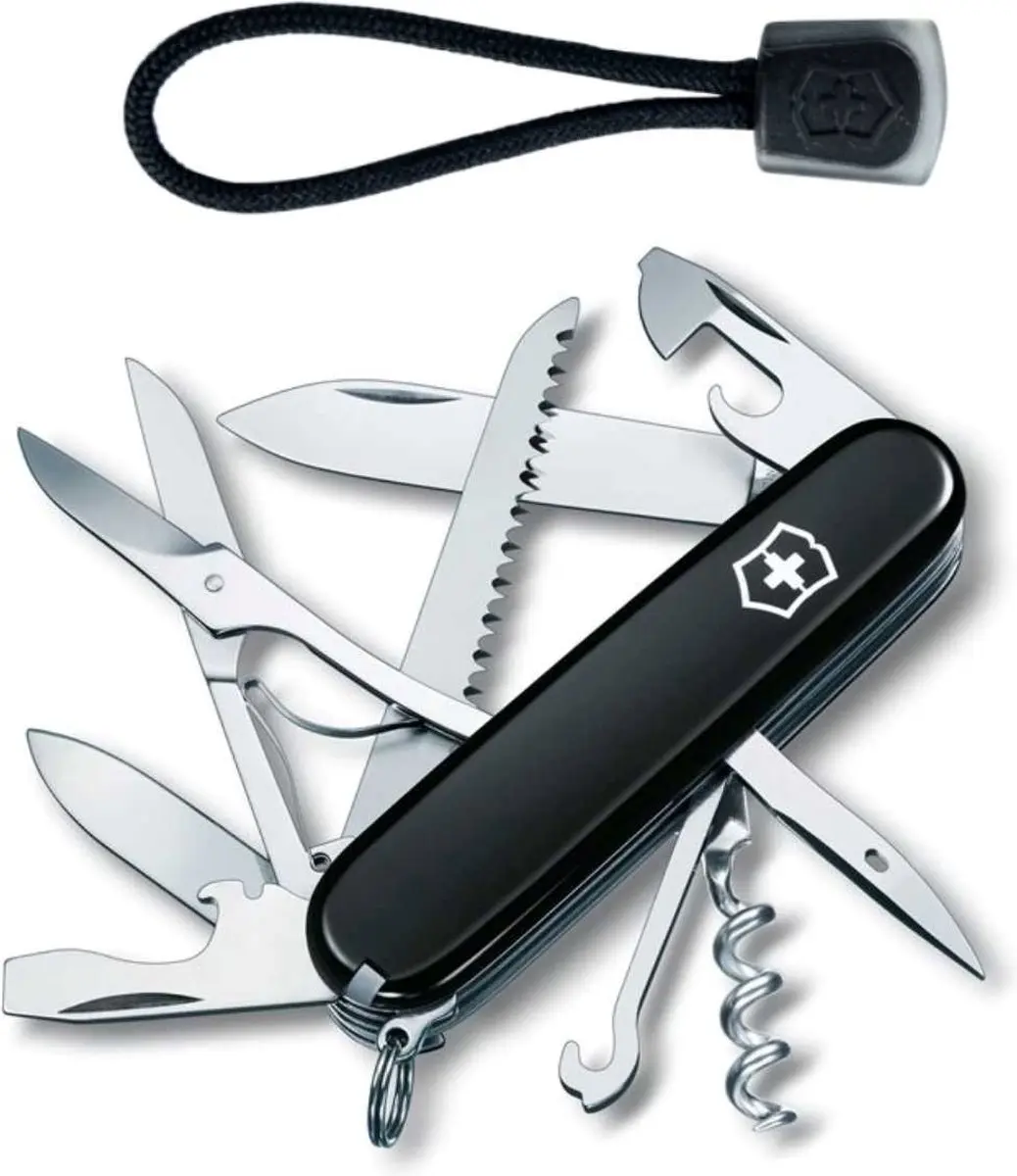 Victorinox Huntsman Zwitsers Zakmes+lanyard -15 Functies