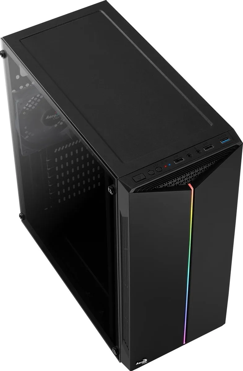 Aerocool ACCM-PV18012.11 Midi-tower Gamingbehuizing - Zwart