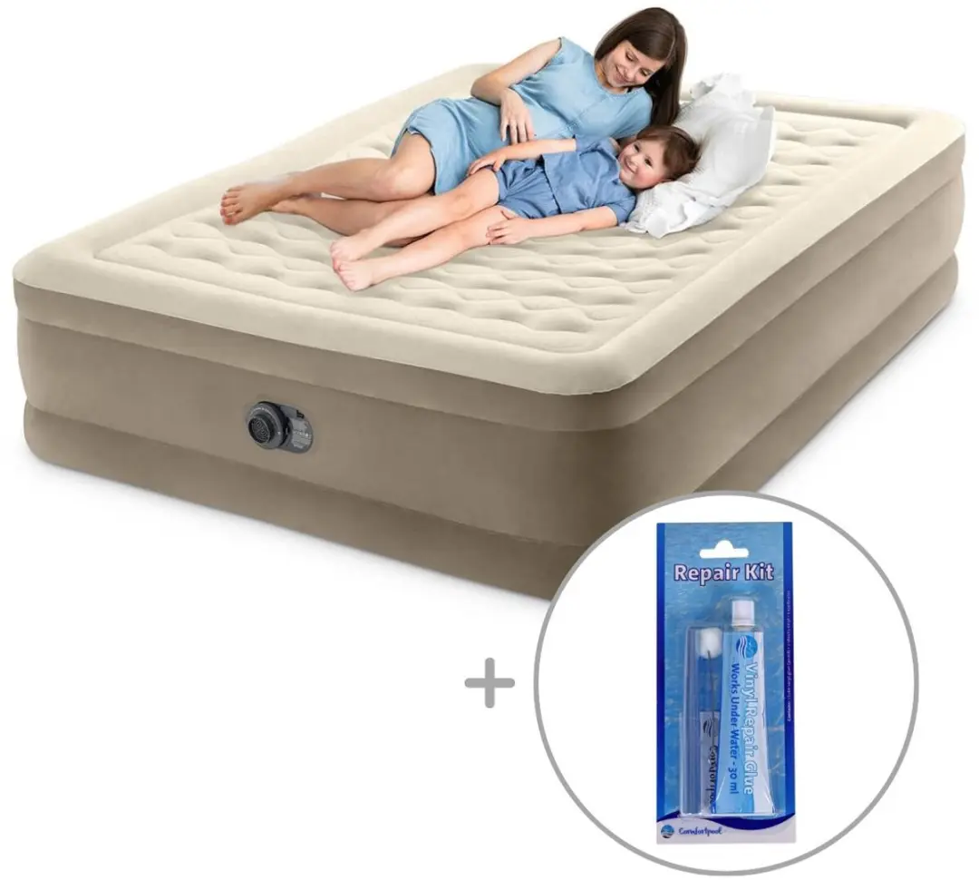 Intex Ultra Plush Luchtbed met ingebouwde pomp