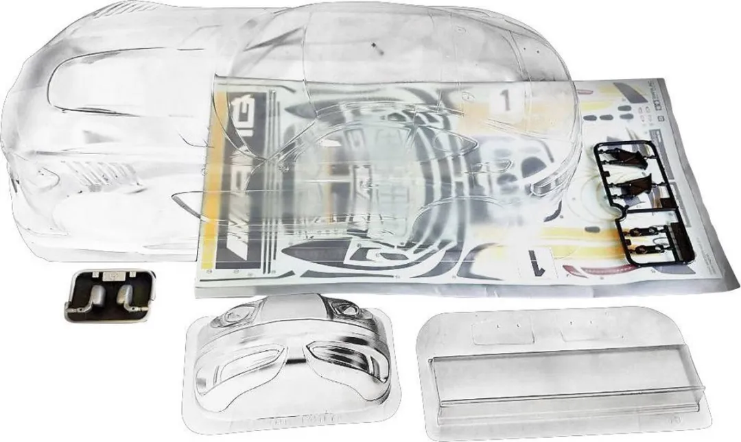 Tamiya 51590 Body Mercedes-AMG GT3 1:10 - Ongeverfd