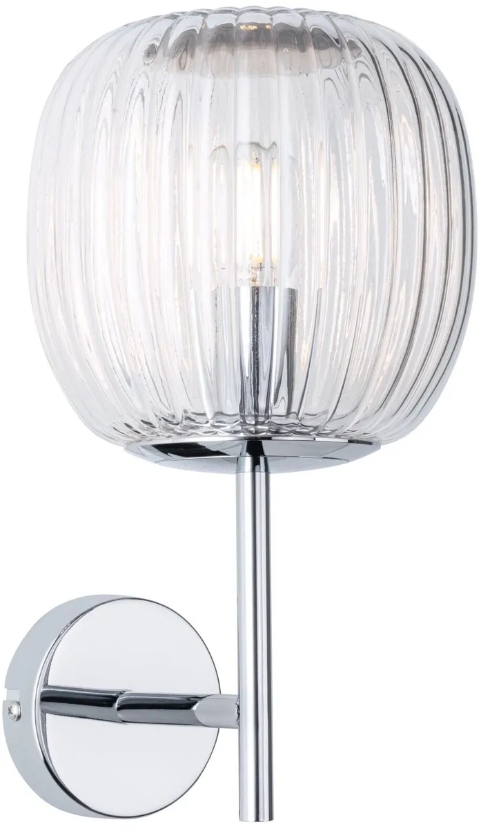 Paulmann Selection Bathroom Wandlamp Ruya IP44 E14 - Glas Chroom