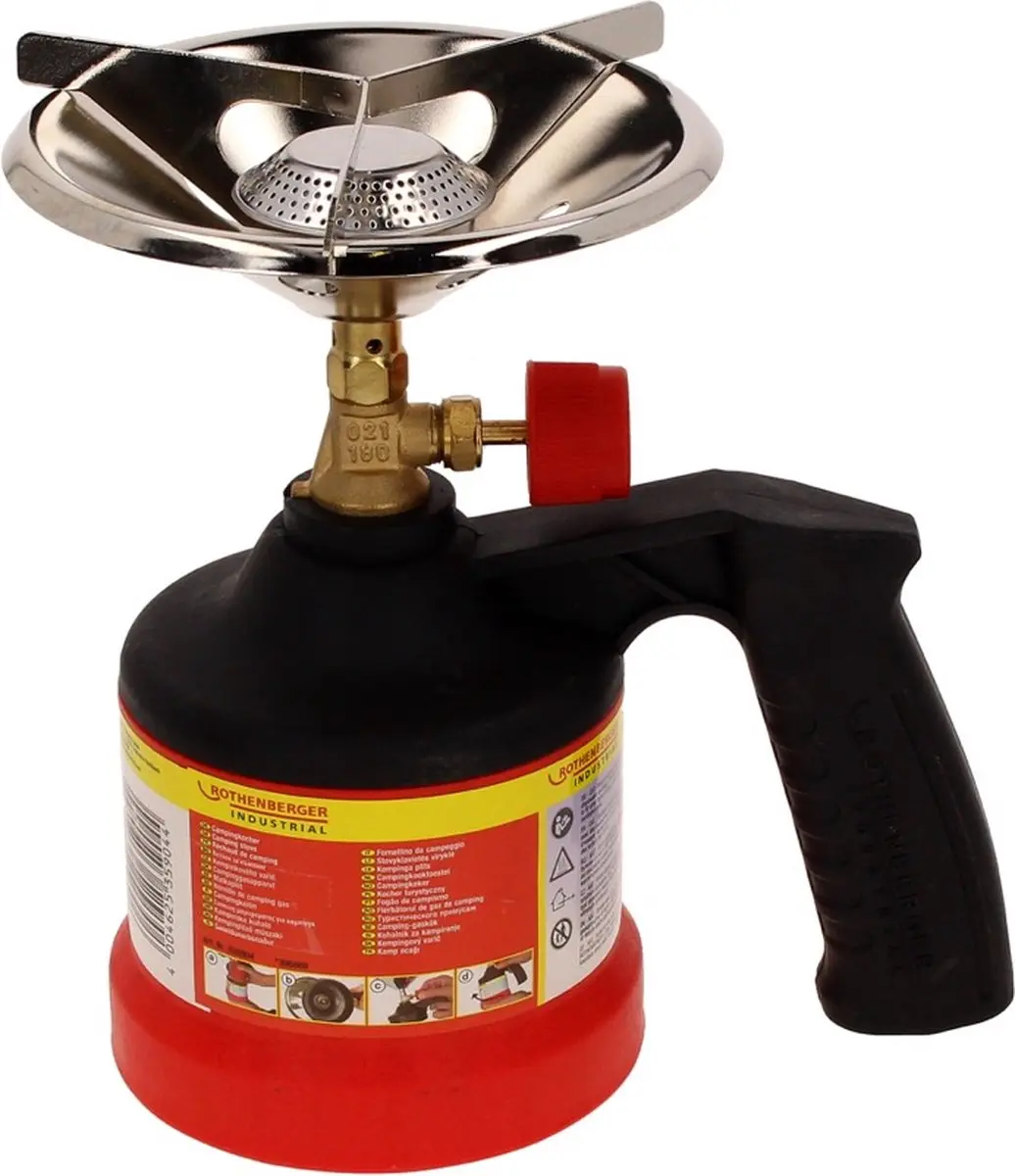 Rothenberger Scout ROT035904 Camping-gaspit - Rood - afbeelding 6 van 6