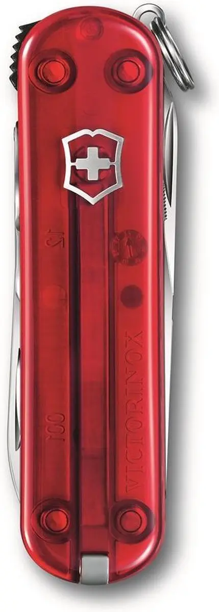 Victorinox NailClip 580 0.6463.T Zakmes - 8 Functies - Transparant Rood - afbeelding 2 van 3