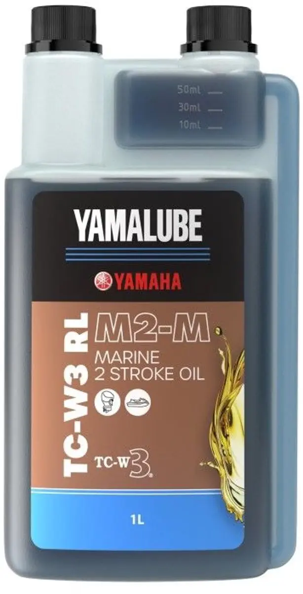 Yamalube 2-takt olie 2-M Super mengsmering voor buitenboordmotor