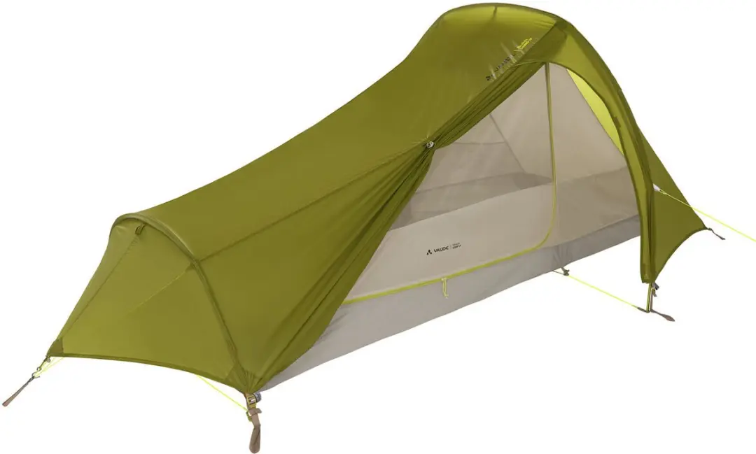 VAUDE Ultralight Lizard 1P Tent - Wild Lime - afbeelding 2 van 5