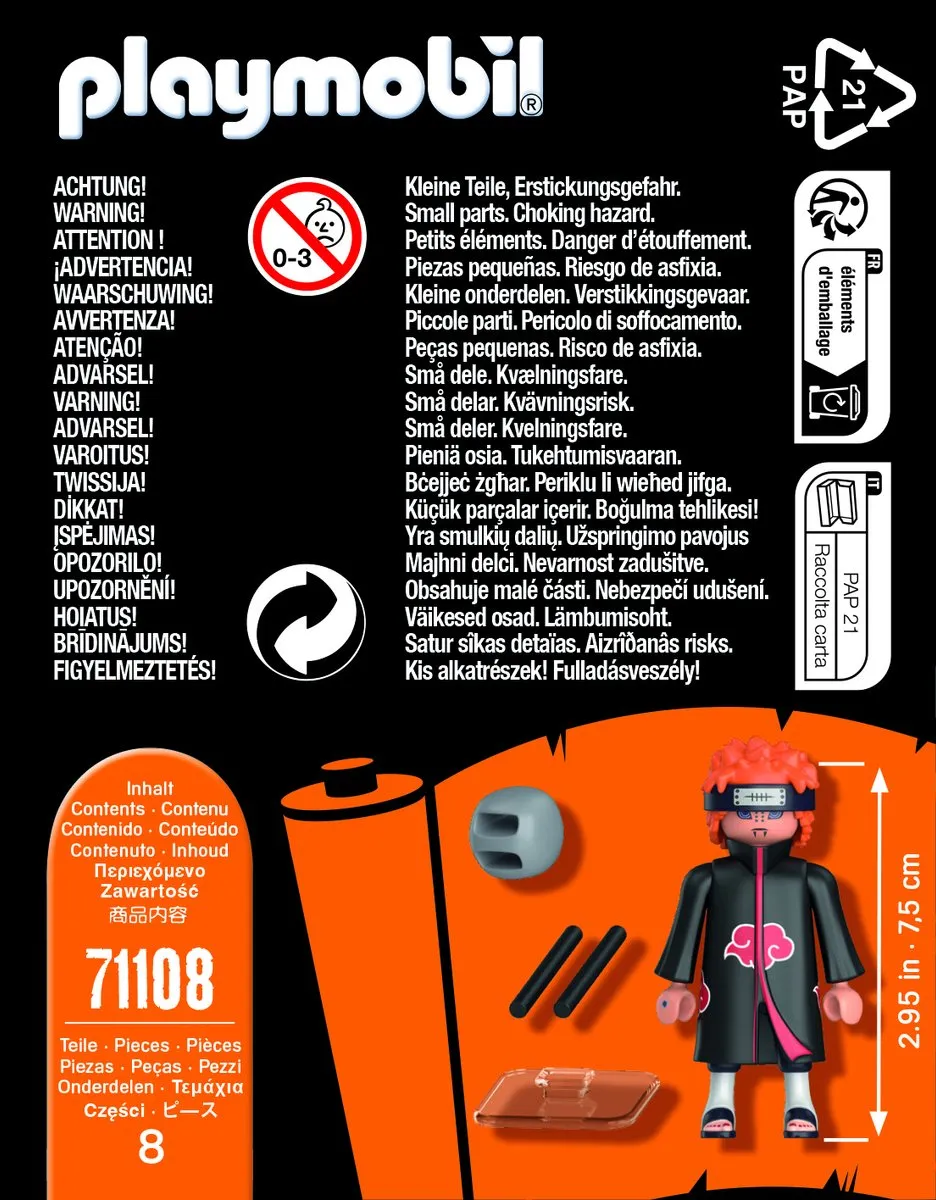Playmobil Naruto Pain 71108 - afbeelding 4 van 6
